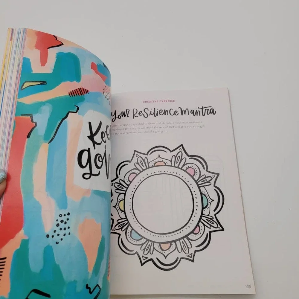 Your Brightest Life Colorful‎ Creative Journal by Caroline Kelso Zook